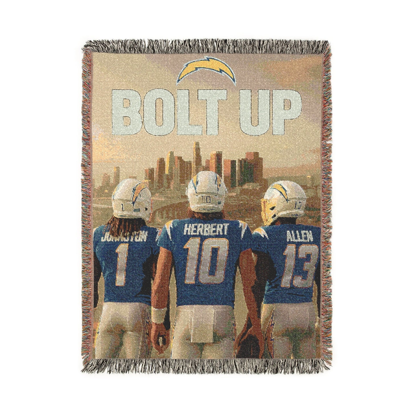 Los Angeles Chargers Blanket