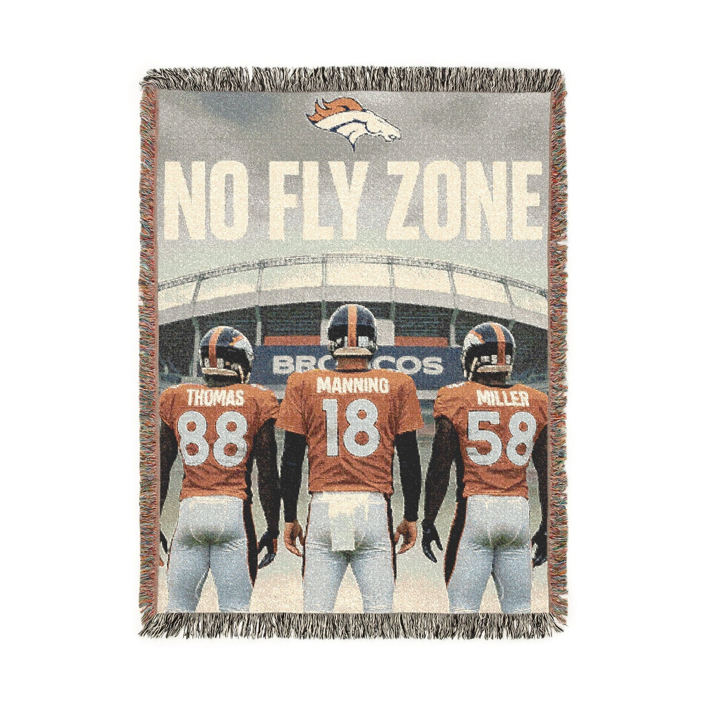Denver Broncos 15' Blanket