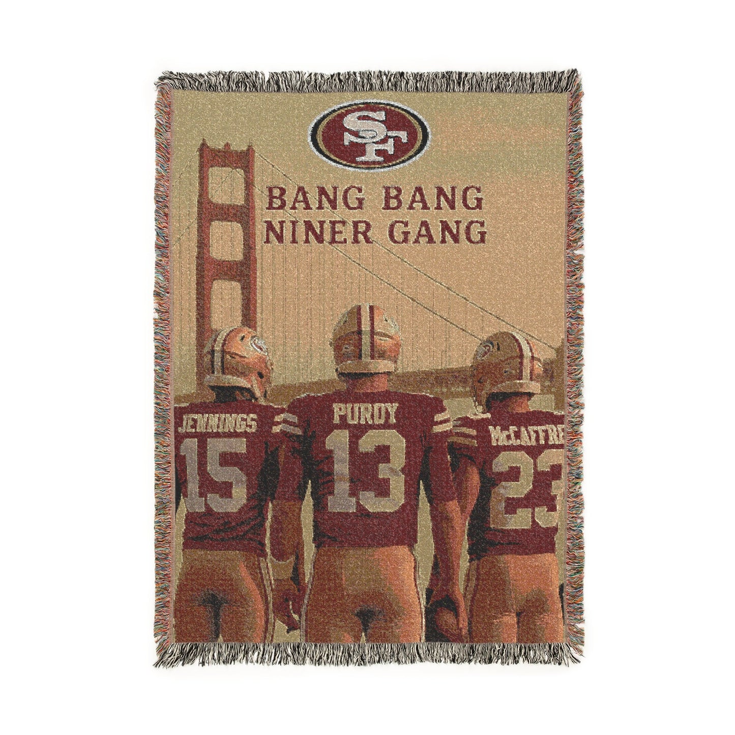 San Fransico 49ers Blanket